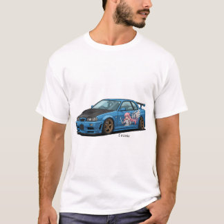 Camiseta Nissan GT-R R34