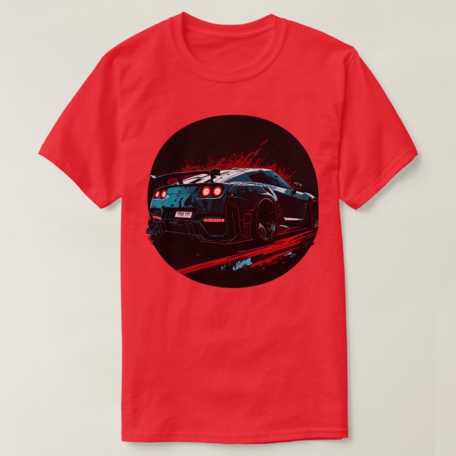 Camiseta Nissan gtr 3 (Frente do Design)