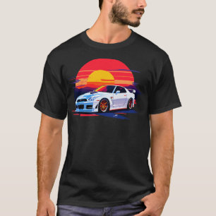 Camiseta Nissan gtr branco