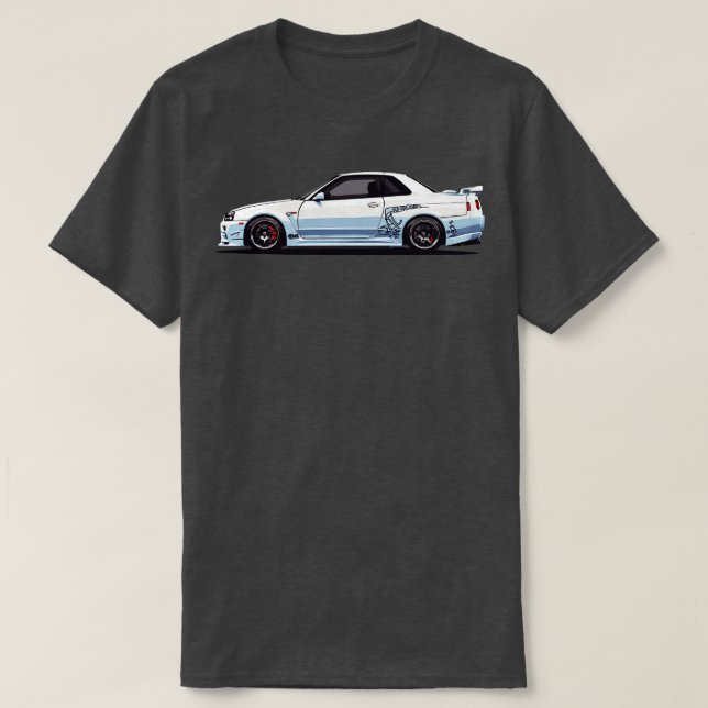 Camiseta Nissan Gtr R34 (Frente do Design)
