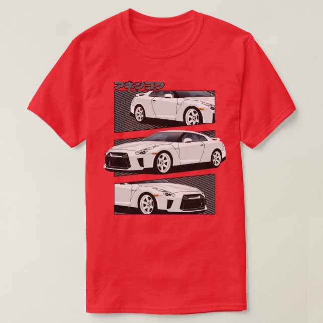 Camiseta Nissan GTR r35 (Frente do Design)