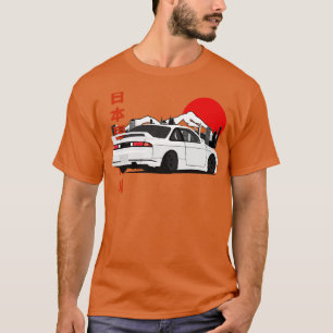 Camiseta Nissan Silvia S14 Back View