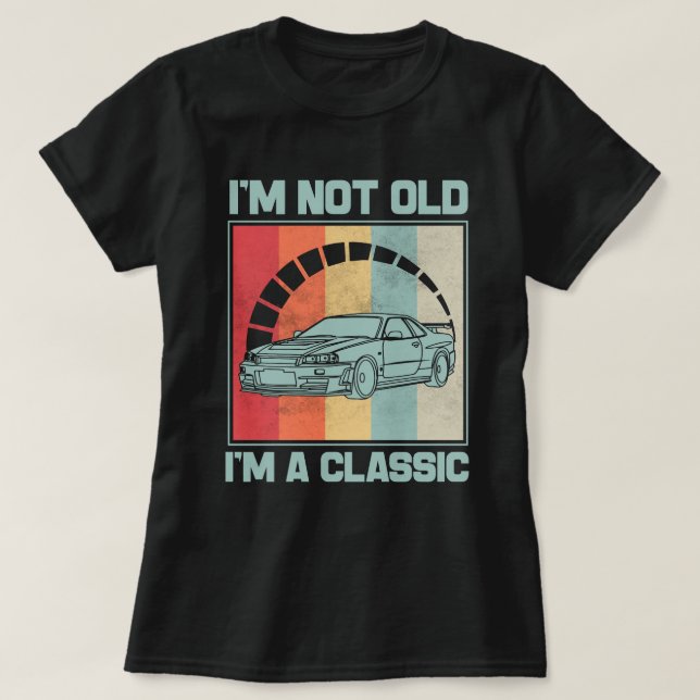 CAMISETA NISSAN SKYLINE GT-R (Frente do Design)