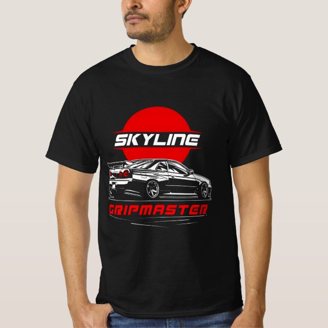 Camiseta Nissan Skyline GTR (Frente)
