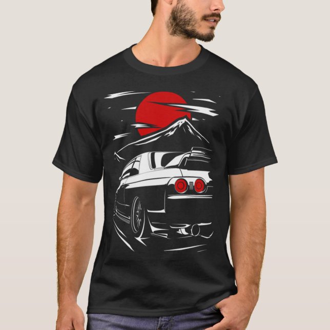 Camiseta Nissan Skyline R32 T-ShirtNissan Skyline R32 (Frente)