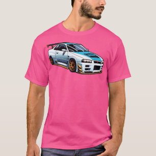 Camiseta Nissan skyline r33 gtr