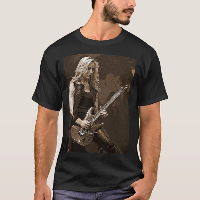 Camiseta Nita Strauss Melhor Executa Em Palco (Frente)