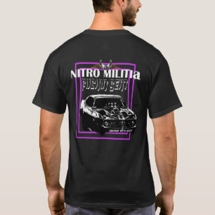 Camiseta NITRO MILITIA de algodão preto #2