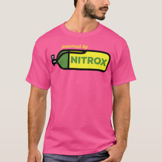 Camiseta Nitrox Alimentado Por Mergulhamento De Mergulho Su
