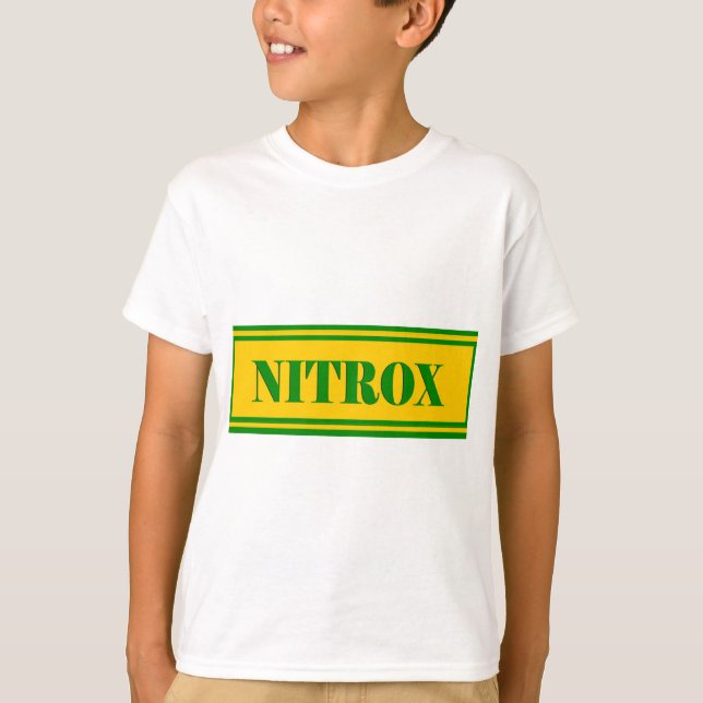 CAMISETA NITROX DIVING LOGO TSHIRT,  NITRO SCUBA DIVER (Frente)