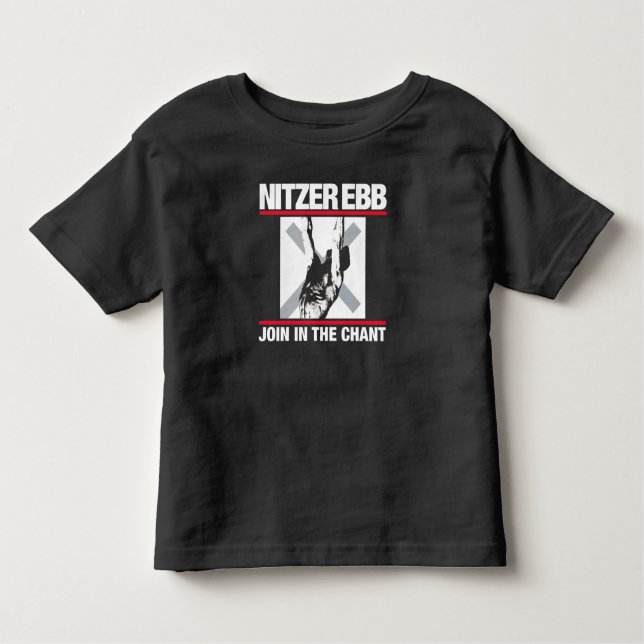 Camiseta Nitzer Ebb Junta-se ao Canto (Frente)