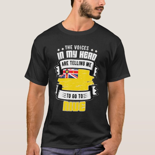 Camiseta Niue In My Head (Frente)
