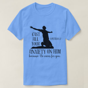 Camiseta NIV 1 Peter 5:7... - ... - .......................