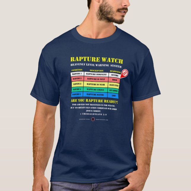 Camiseta Níveis de Alerta de Êxtase (Frente)