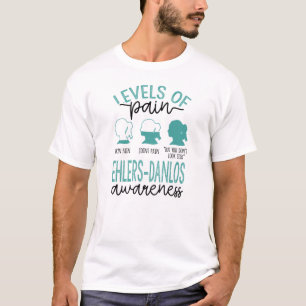 Camiseta Níveis De Sensibilização Dos Ehlers-Danlos