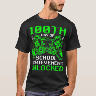 Camiseta Nível 100º Dia de Conquista Escolar Gam Desbloquea