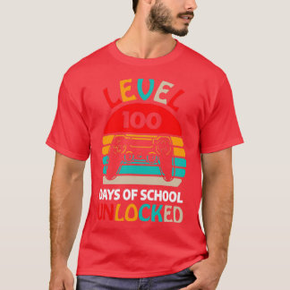 Camiseta nível 100 dias de escola desbloqueada 12