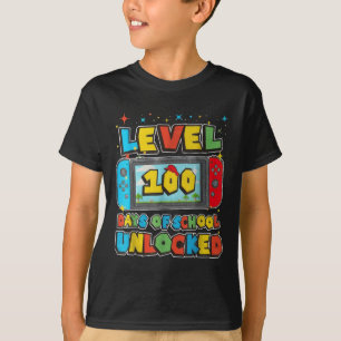 Camiseta Nível 100 Dias De Pixel 100 De Jogos Desbloqueados