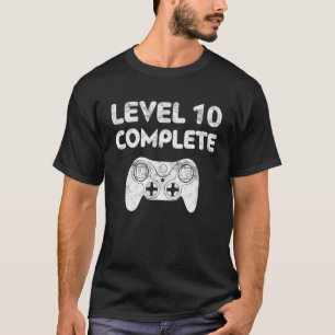 Camiseta Nível 10 Completo 10º Aniversário de Casamento