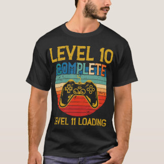 Camiseta Nível 10 Completo Nível de Aniversário do Jogador