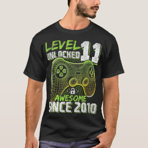 Camiseta Nível 11 - 11 do jogo de vídeo 2010 desbloqueado