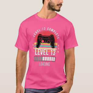 Camiseta Nível 12 Versão de Aniversário Completa Gam de Nív