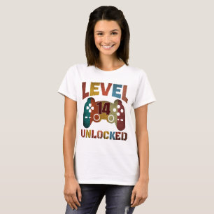 Camiseta NÍVEL 14 DESBLOQUEADO