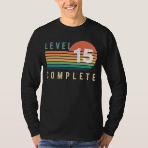 Camiseta Nível 15 Chá Engraçado - O Mais Avançado Gamer Ach
