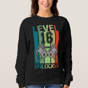 Camiseta Nível 16 Vídeo Gamer 16º Aniversário
