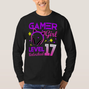 Camiseta Nível 17 Desbloqueado Incrível Desde 2005 17º B Di