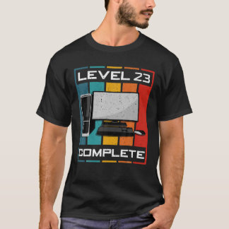 Camiseta Nível 23 Completo I 23º Aniversário De Jogos