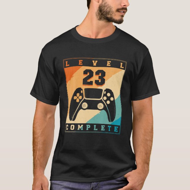 Camiseta Nível 23 desbloqueado (Frente)
