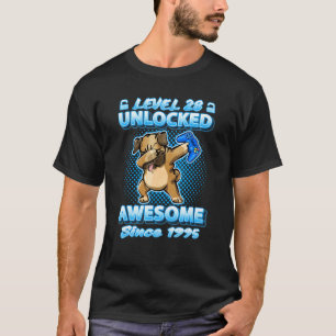 Camiseta Nível 28 Desbloqueado Jogadores Nascidos em 1995 P