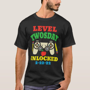 Camiseta Nível 2 - 22-22 - 22 Gamer 2 Dia 2022