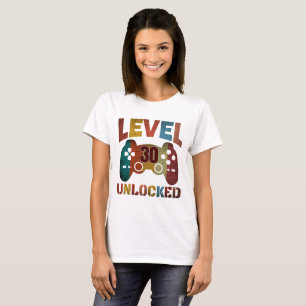 Camiseta NÍVEL 30 DESBLOQUEADO