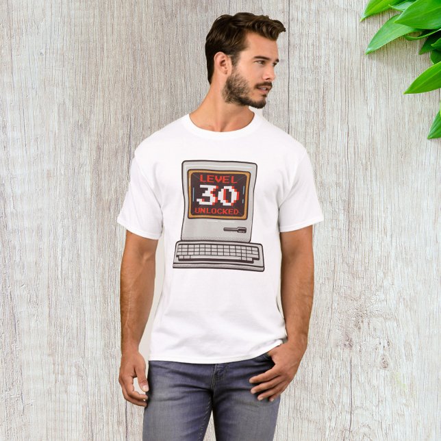 Camiseta Nível 30 desbloqueado (Criador carregado)