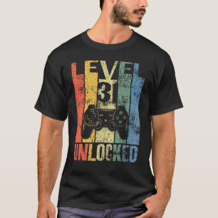 Camiseta Nível 31 Desbloqueado 31º Aniversário Para Jogador