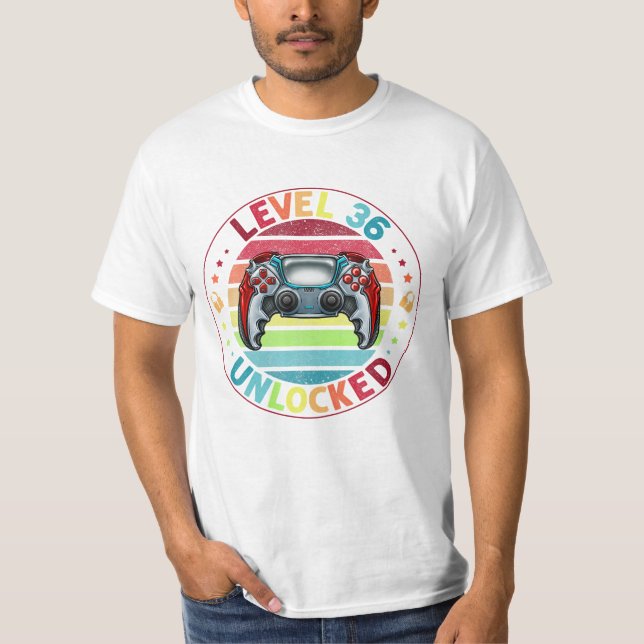 Camiseta Nível 36 Incrível Desde 1988 (Frente)