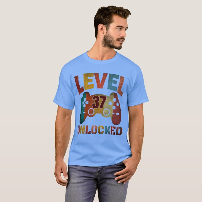 Camiseta NÍVEL 37 DESBLOQUEADO (Frente Completa)