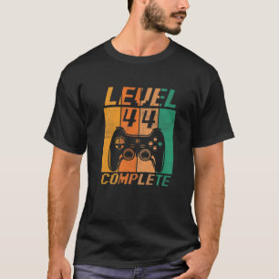 Camiseta Nível 44 Completo Incrível 1978 Video Gamer 44 A