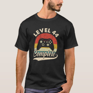 Camiseta Nível 44 Concluído - 44 Casamento Aniversário Para