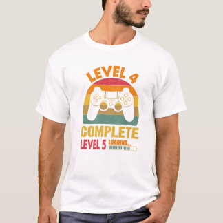 Camiseta Nível 4 Completo Vintage Retro