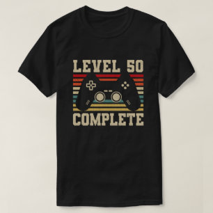Camiseta Nível 50 Completo 50º Aniversário do Video Game