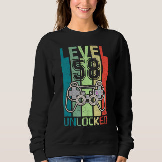 Camiseta Nível 58 Vídeo Gamer 58º Aniversário