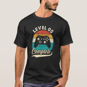 Camiseta Nível 5 Casamento De 5 Completado Para Ele