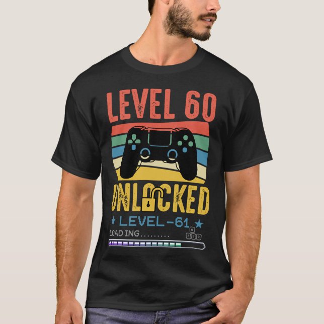 Camiseta Nível 60 Deslocador Próximo Nível - 61 Aniversário (Frente)