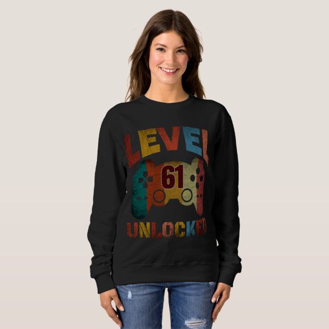CAMISETA NÍVEL 61 DESBLOQUEADO  (Frente Completa)