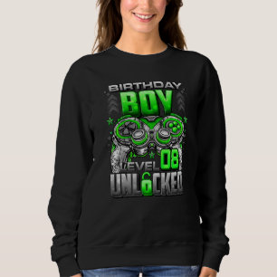 Camiseta Nível 8 Desbloqueado Incrível Desde 2014 8.º Anive