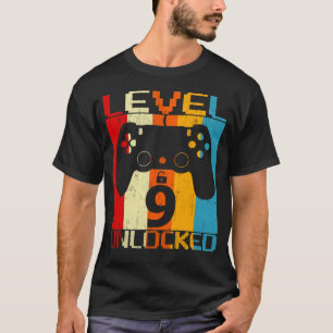 Camiseta Nível 9 desbloqueado