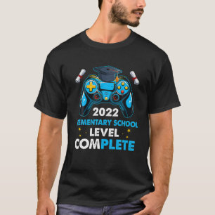 Camiseta Nível completo da escola primária de jogos para jo